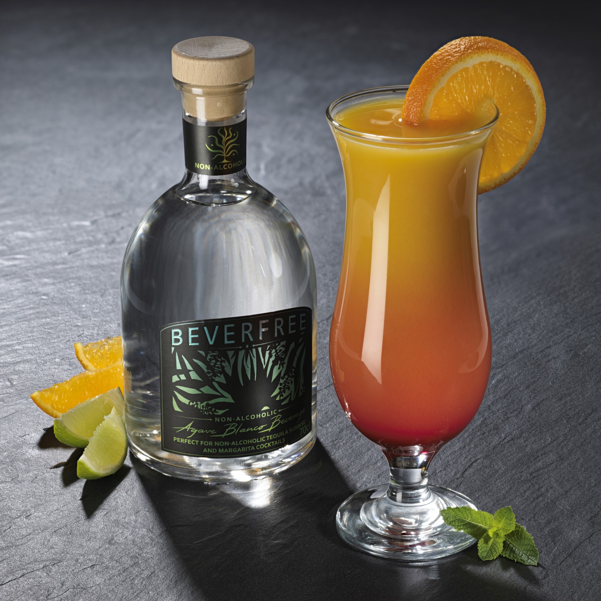 Beverfree Non-Alcoholic Tequila Sunrise